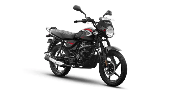 Bajaj CT 125X Ebony Black with Red decals Disc